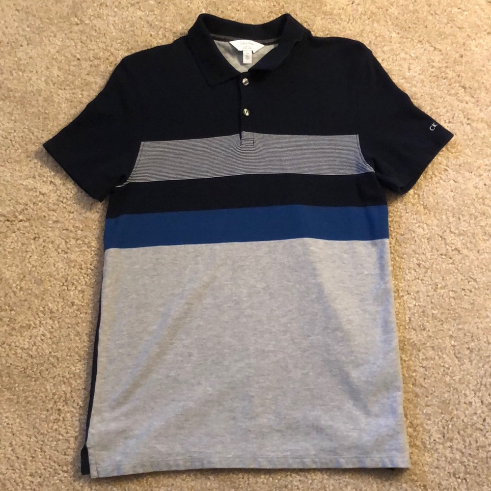 Colorblock Calvin Klein Polo Shirt